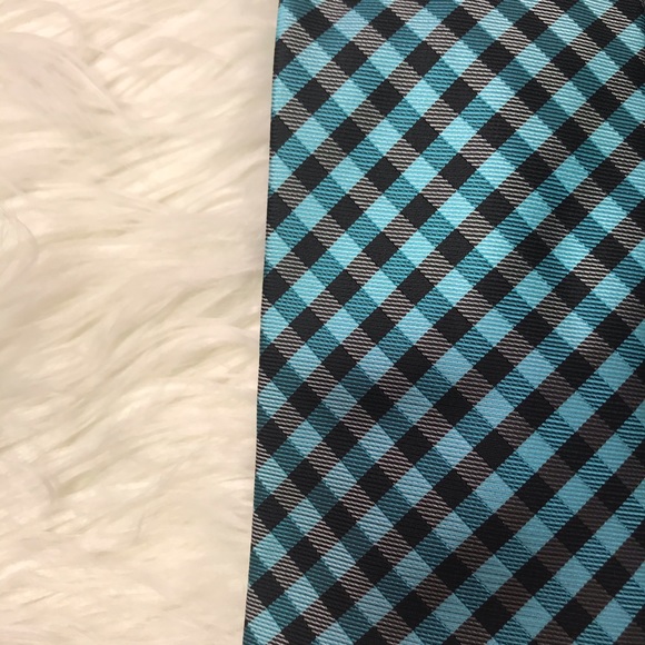 George Set of Two Men's Ties Blue Paisley & Teal - Picture 2 of 6